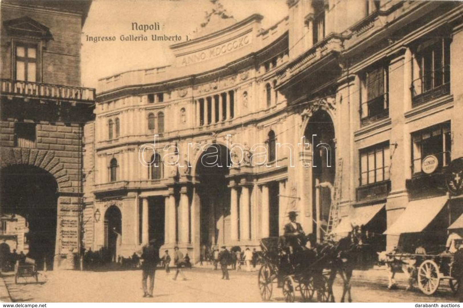 T2/T3 Naples, Napoli; Ingresso Galleria Umberto I (EK) - Unclassified