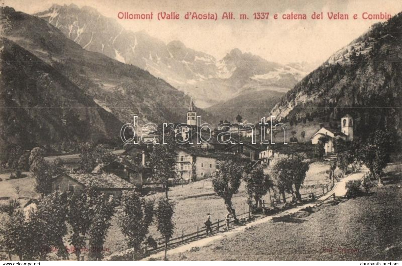 T2/T3 Ollomont, Catena Del Velan E Combin (EK) - Unclassified