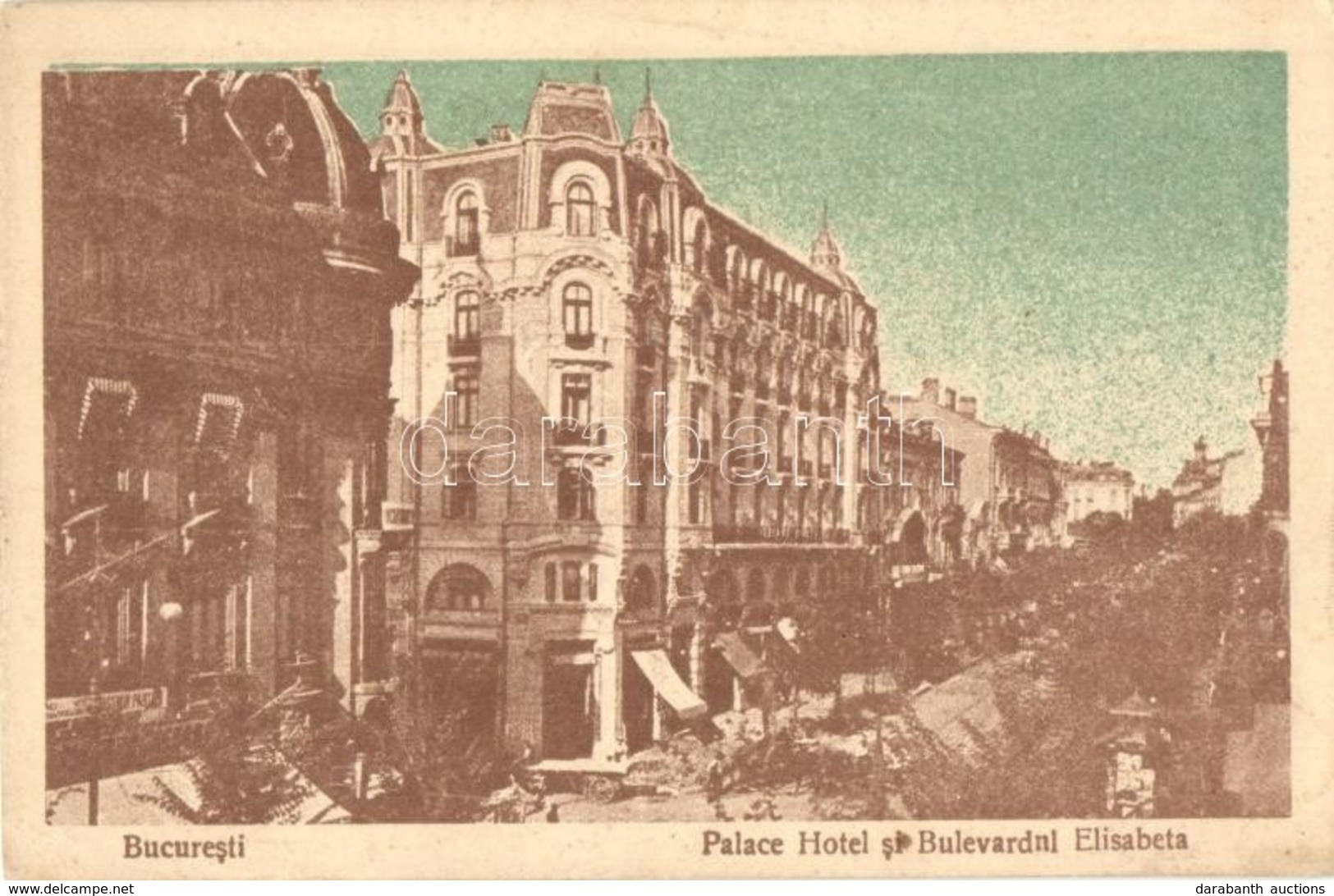 ** T2/T3 Bucharest, Bucuresti; Palace Hotel Si Bulevardni Elisabeta / Hotel, Boulevard (EK) - Non Classés