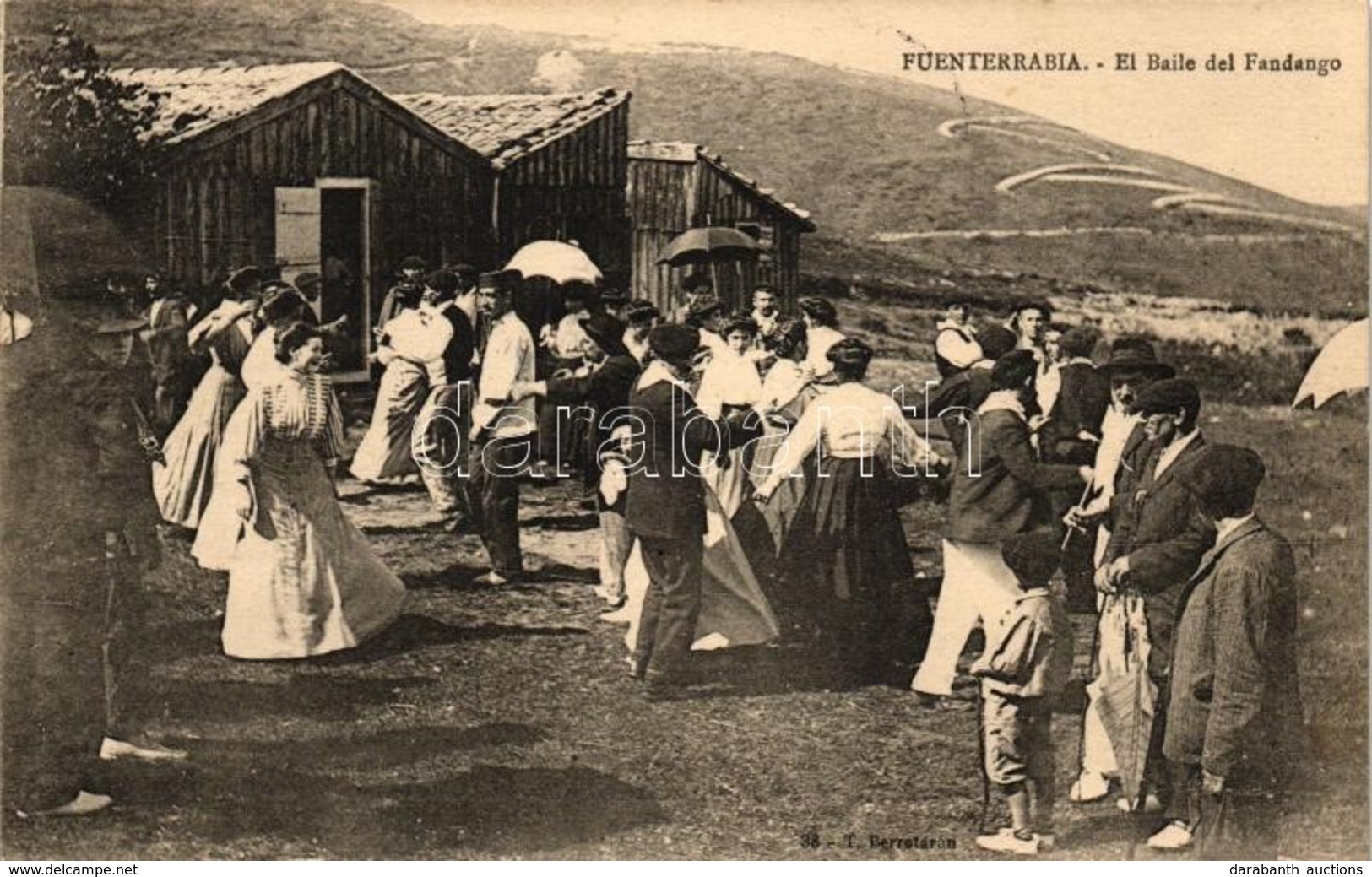 ** T1/T2 Hondarribia, Fuenterrabía; El Baile Del Fandango / Fandango Dance - Ohne Zuordnung