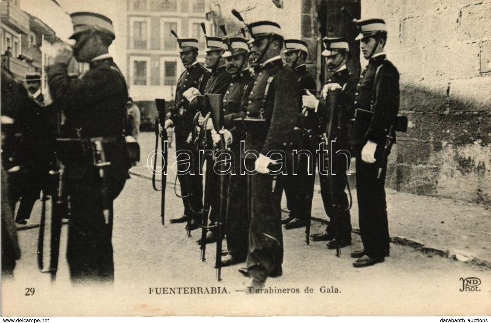 ** T2 Hondarribia, Fuenterrabía; Carabineros De Gala / Guards - Ohne Zuordnung