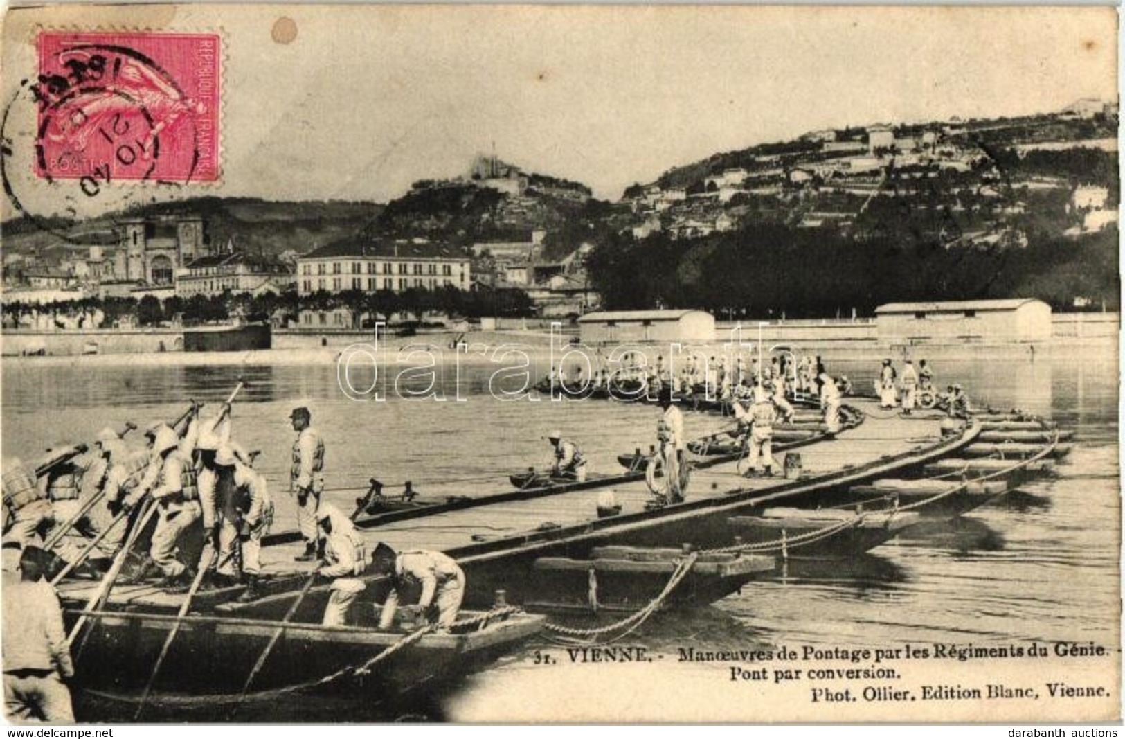 T3 Vienne, Manoeuvres De Pontage Par Les Régiments Du Génie / Bridging Operations By The Engineer Regiment (EB) - Sin Clasificación