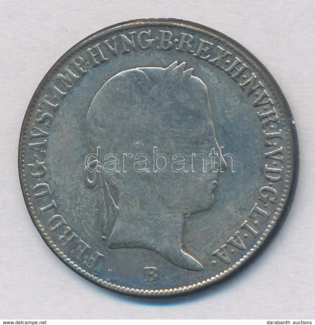 1848B 20kr Ag 'V. Ferdinánd' T:2- Patina
Adamo B5 - Non Classificati