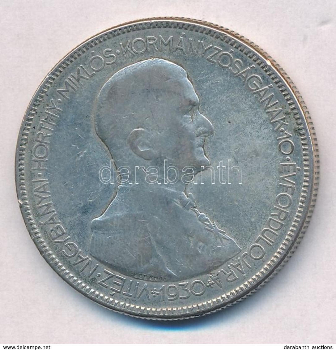 1930. 5P Ag 'Horthy Jobbra' T:2,2-
Adamo P8 - Sin Clasificación