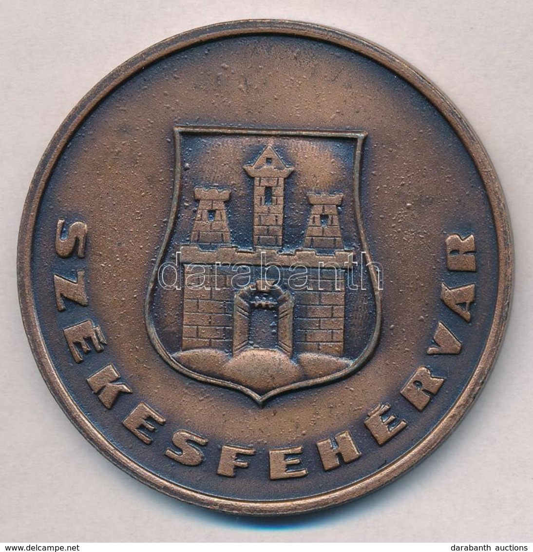 1962. 'Vörösmarty Színház Újjáépítése / Székesfehérvár' Fém Emlékérem (58mm) T:2 - Sin Clasificación