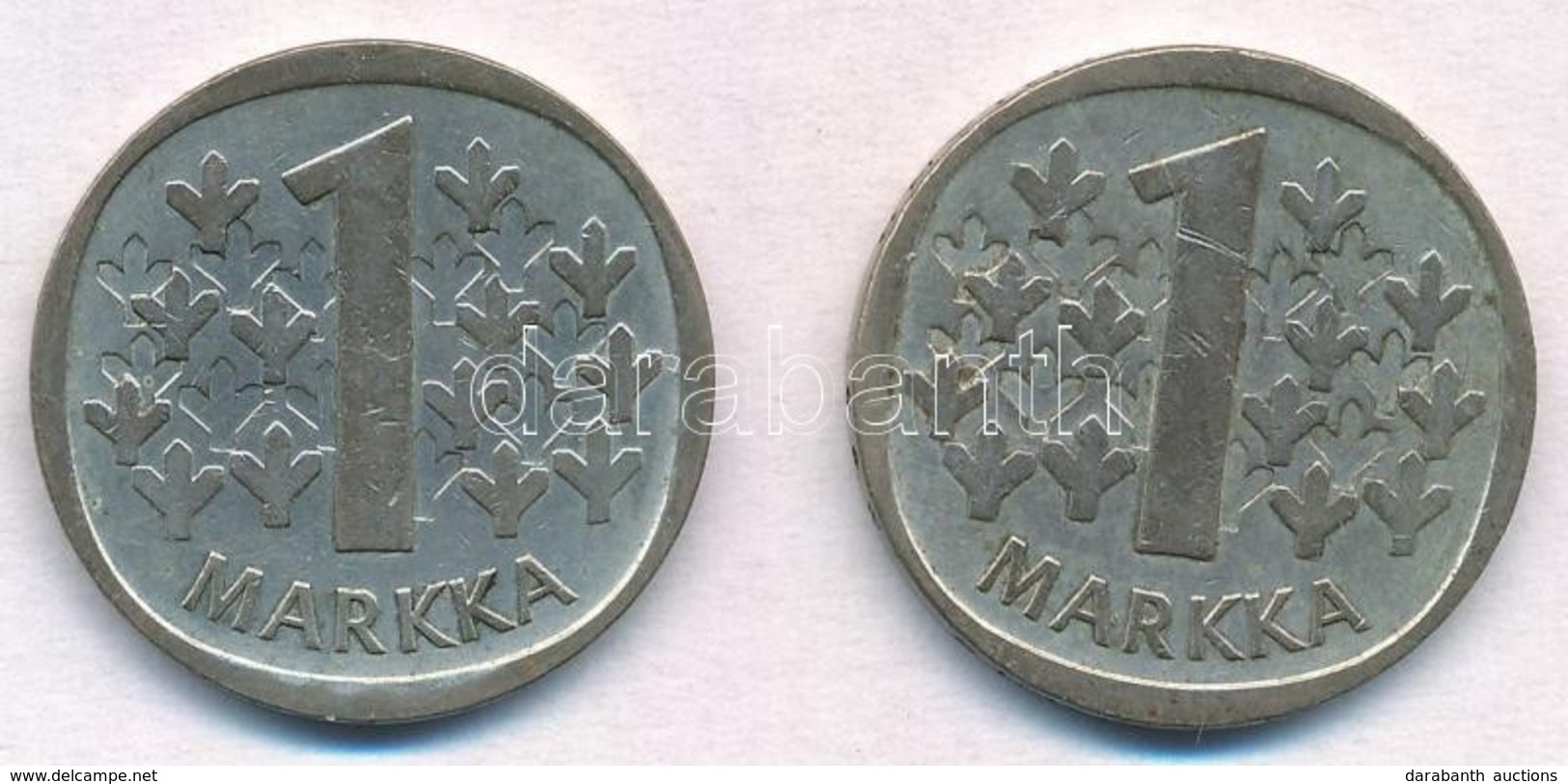 Finnország 1965S-1967S 1M Ag (2x) T:2,2- Patina
Finland 1965S-1967S 1 Markka Ag (2x) C:XF,VF Patina - Sin Clasificación