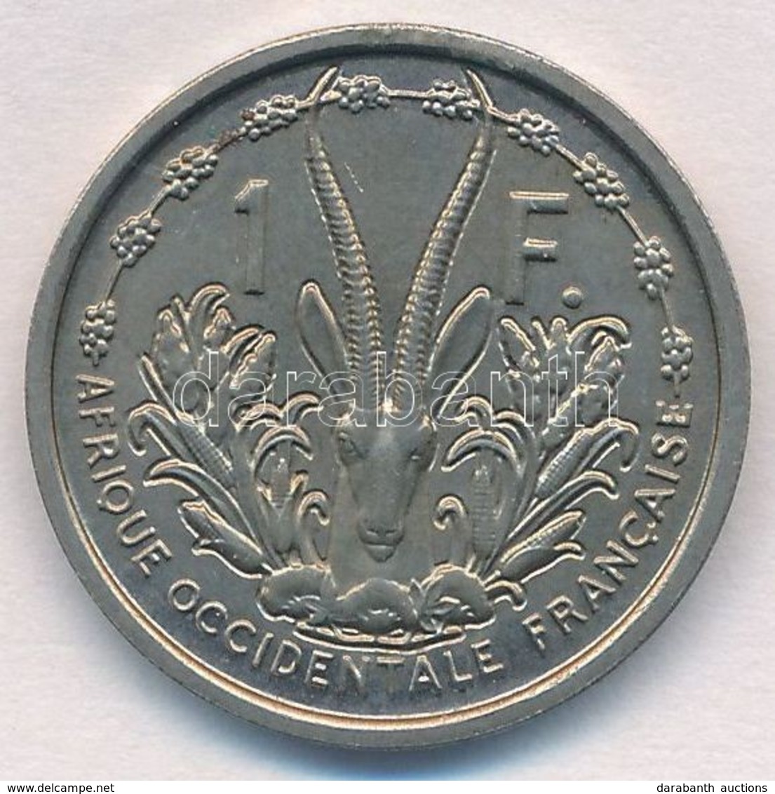 Francia Nyugat-Afrika 1948. 1Fr Cu-Ni Próbaveret T:1,1-
French West Africa 1948. 1 Franc Cu-Ni Essai C:UNC,AU
Krause KM# - Sin Clasificación