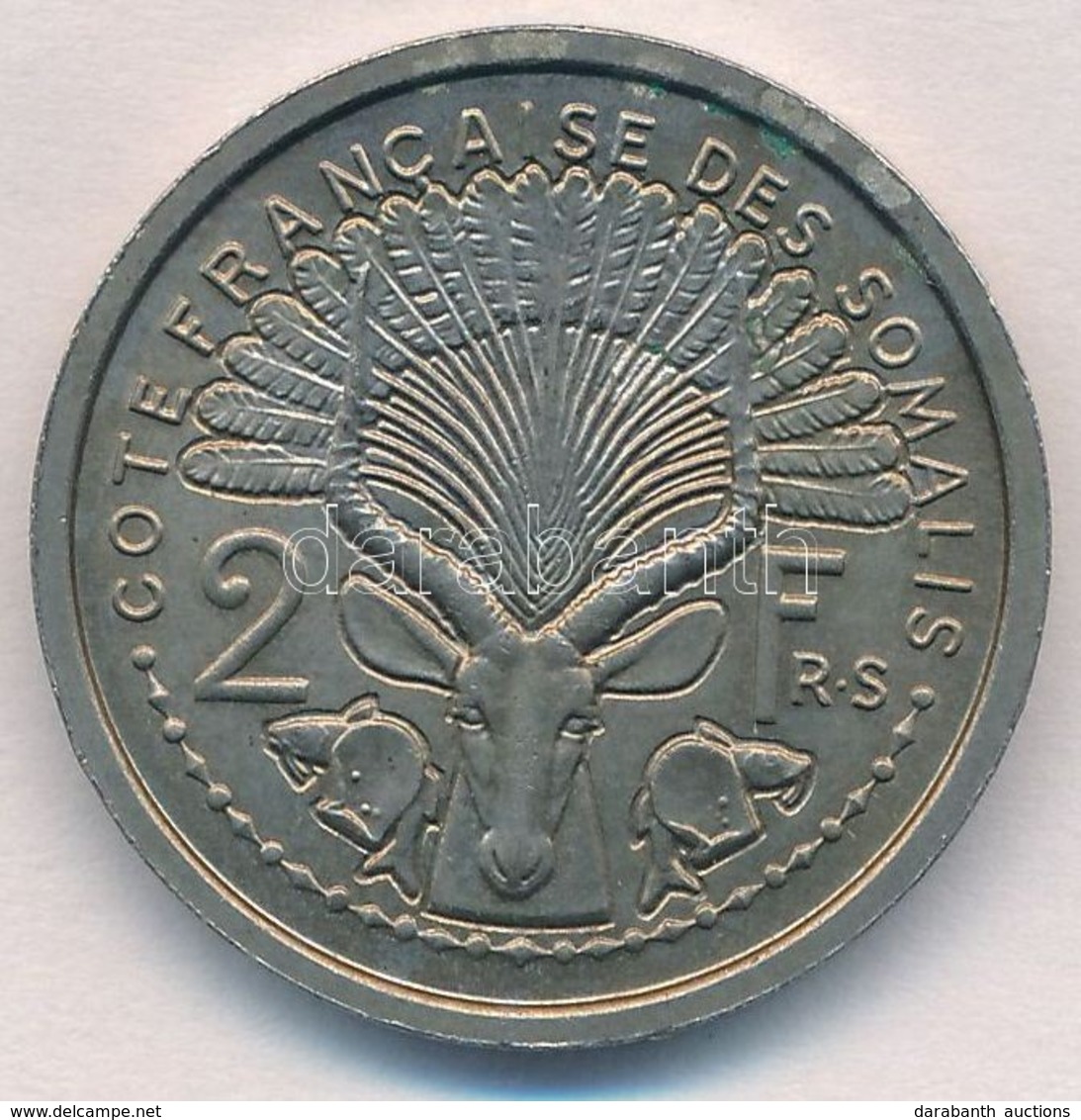 Francia Szomáliföld 1948. 2Fr Cu-Ni Próbaveret T:1,1-
French Somaliland 1948. 2 Francs Cu-Ni Essai C:UNC,AU
Krause KM#E2 - Sin Clasificación