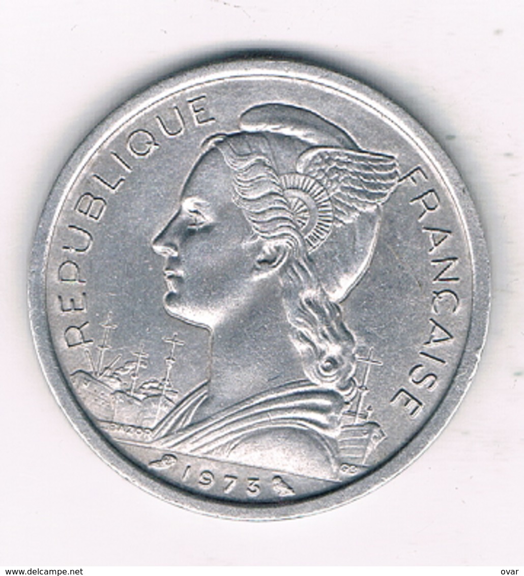 2 FRANCS 1973 (mintage 500000ex.) REUNION /4004G/ - Réunion