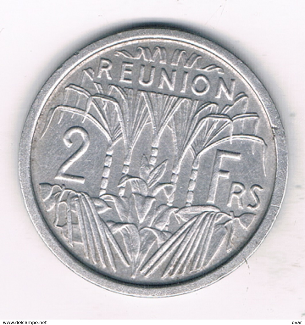 2 FRANCS 1973 (mintage 500000ex.) REUNION /4004G/ - Reunion