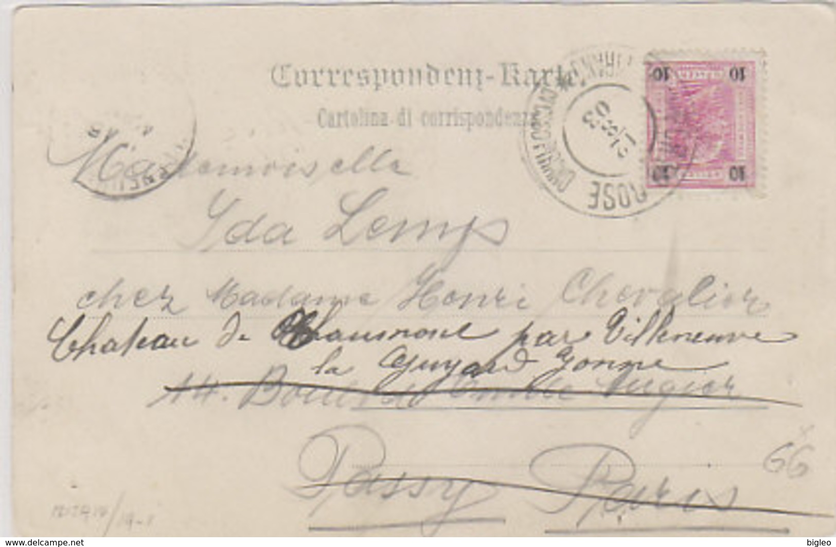 Porto Rose - Oesterr. Frankatur - 1903         (A-71-180710xx) - Slowenien