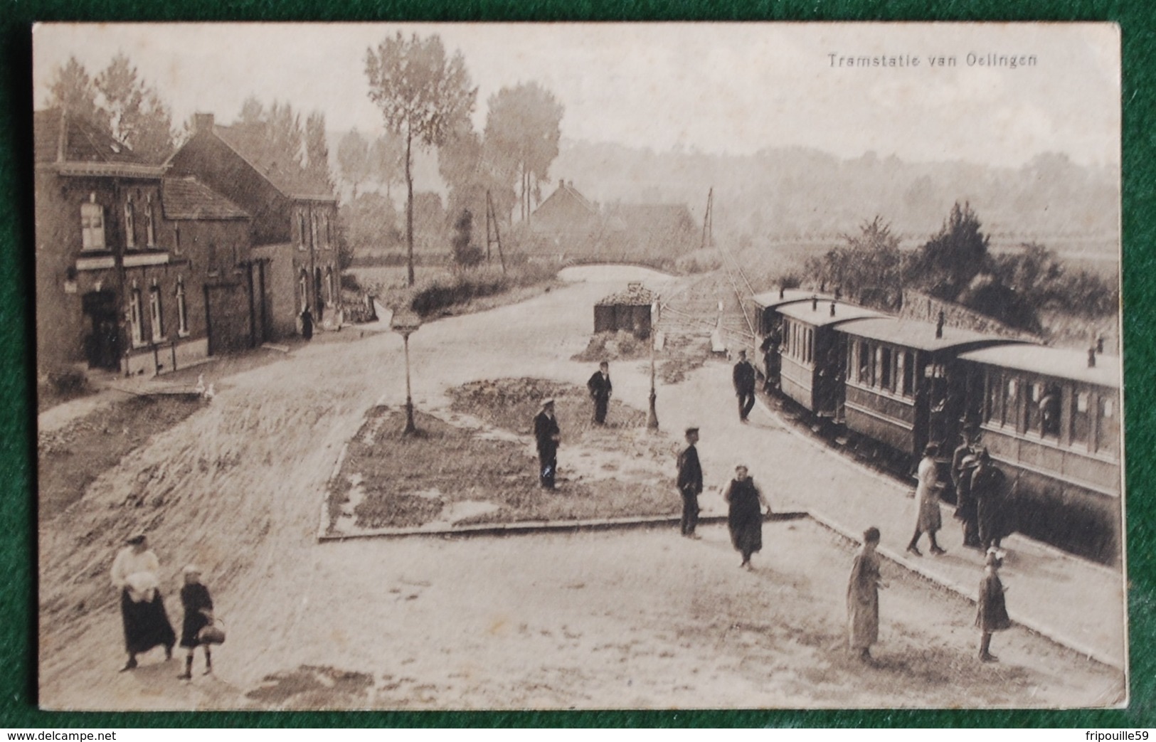 Oetingen - Tramstatie - Tramway Avec Animation - Ed. Phob - - Gooik