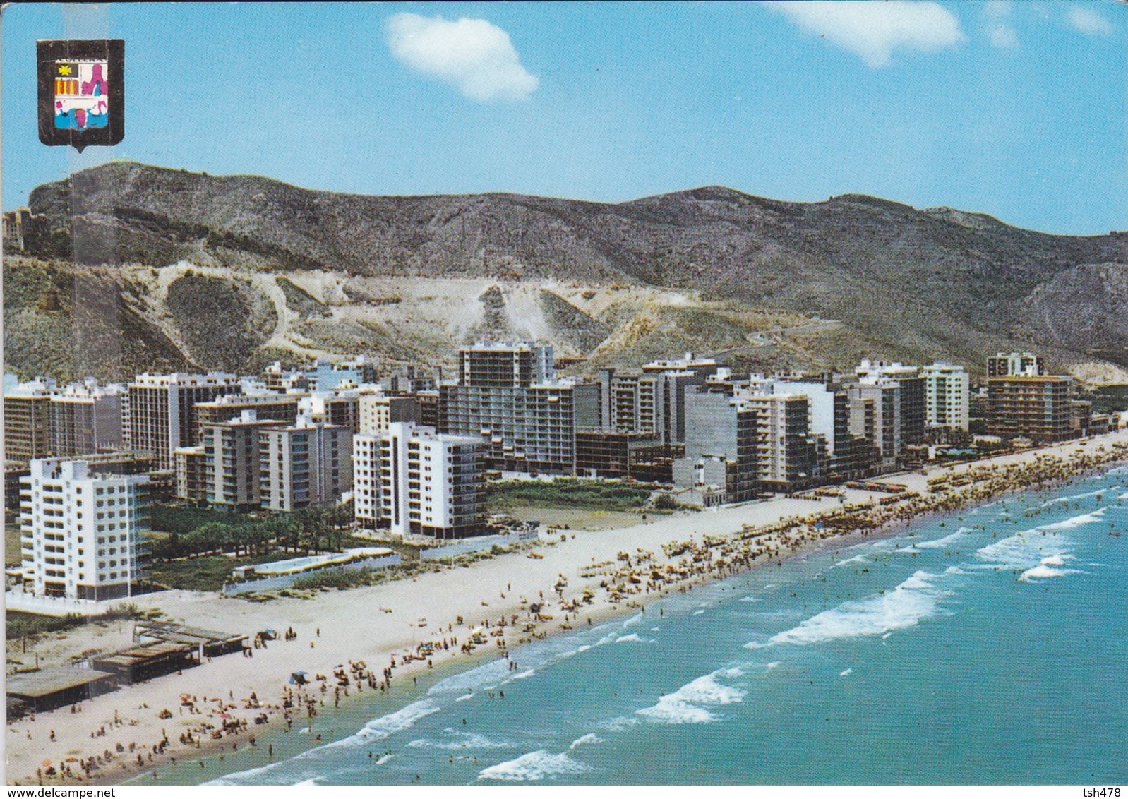 ESPAGNE---CULLERA--playa San Antonio--aérea---voir 2 Scans - Autres & Non Classés