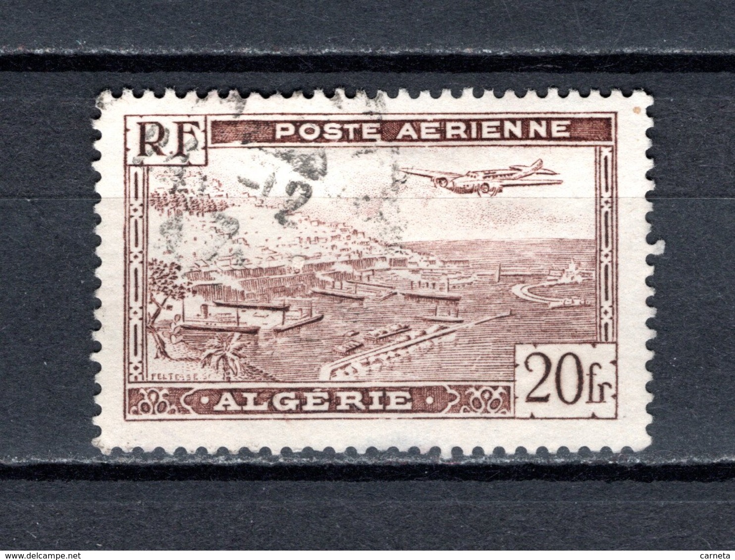 ALGERIE PA N° 4  OBLITERE  COTE  0.20€  AVION - Airmail