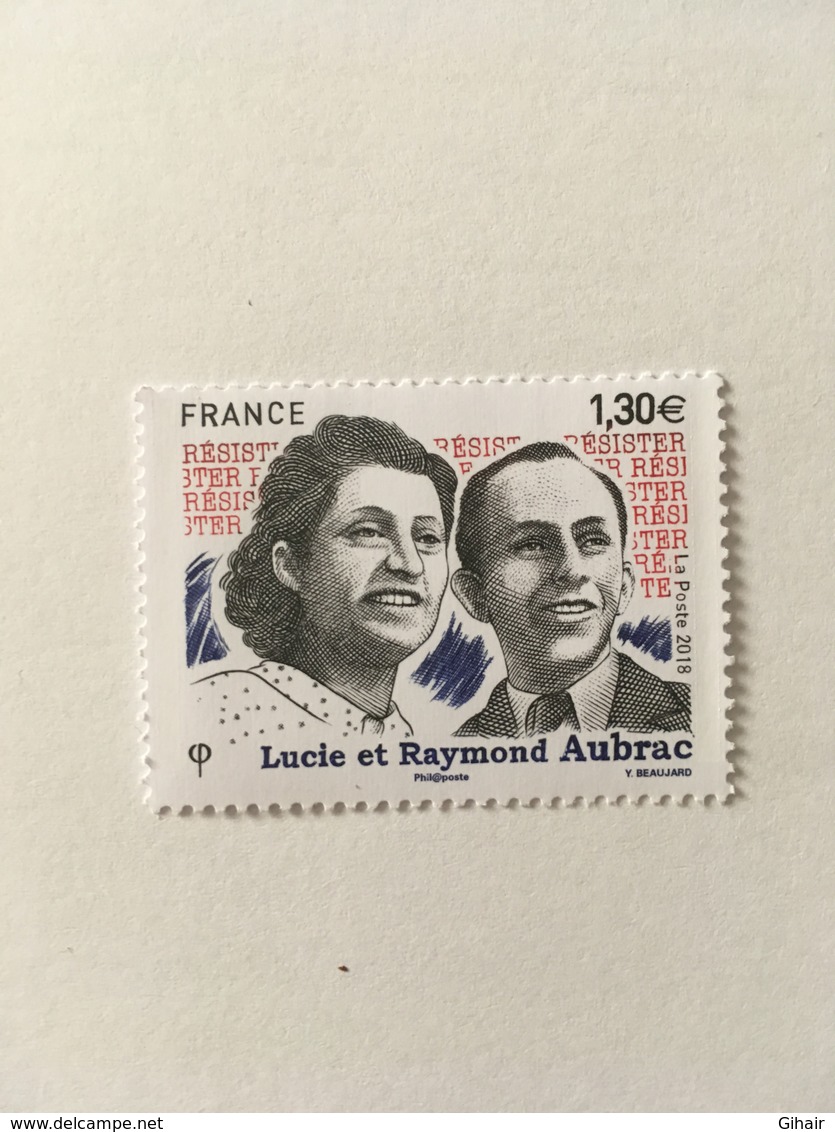 (2018) - Lucie Et Raymond Aubrac - Neufs