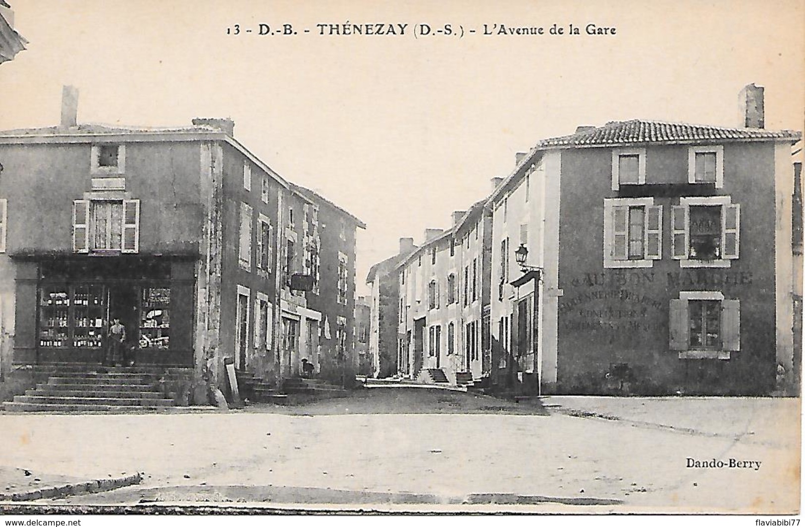 THENEZAY - ( 79 ) - L'avenue De La Gare - Thenezay