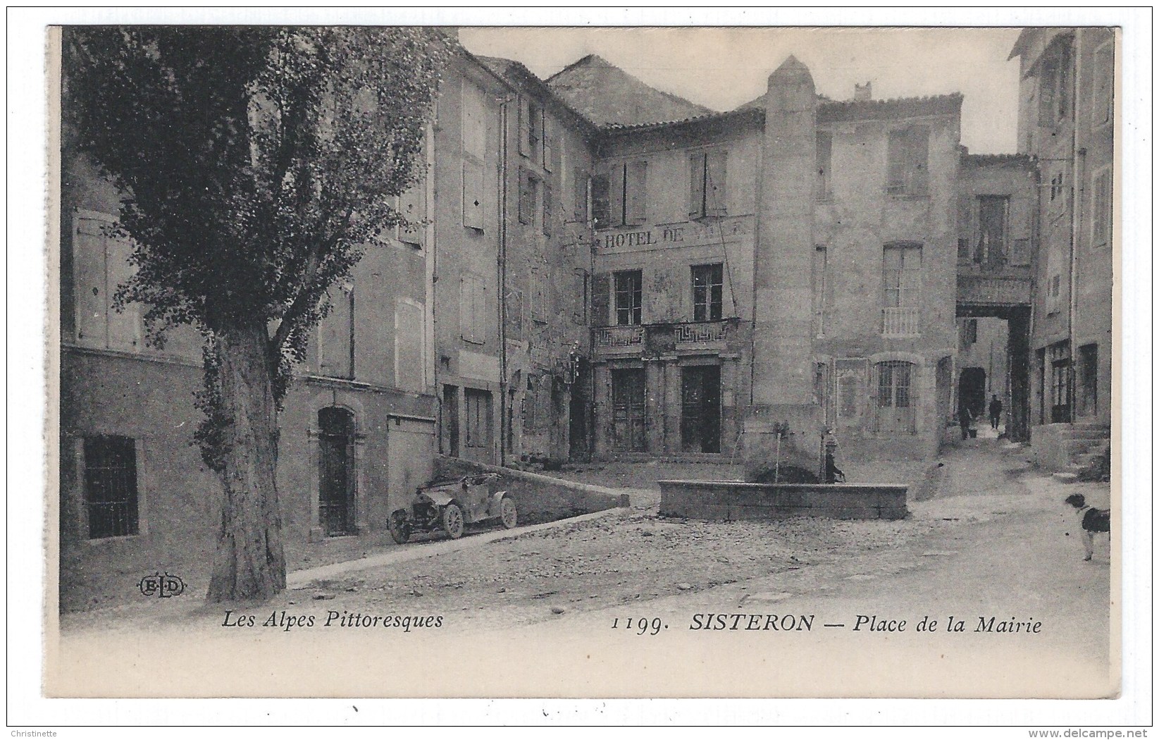04  SISTERON  Place De La Mairie - Sisteron