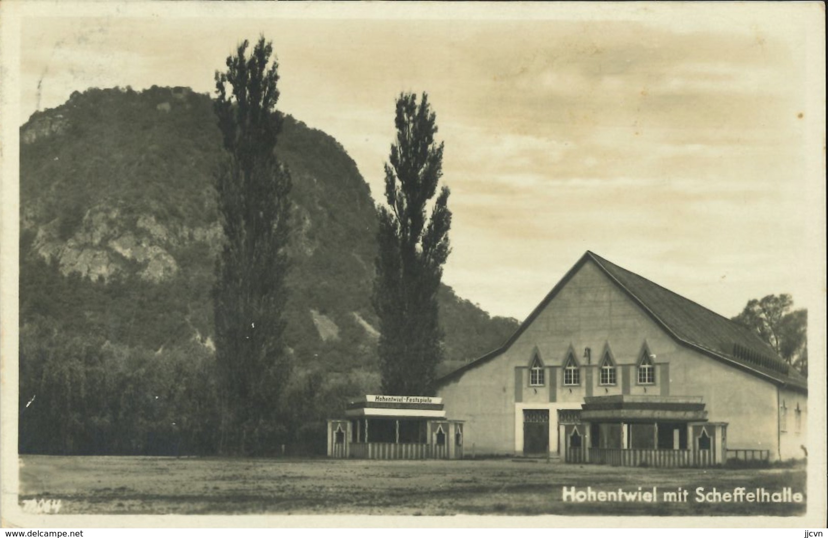 Allemagne - Singen - Hohentwiel Mit Scheffelhalle - Singen A. Hohentwiel