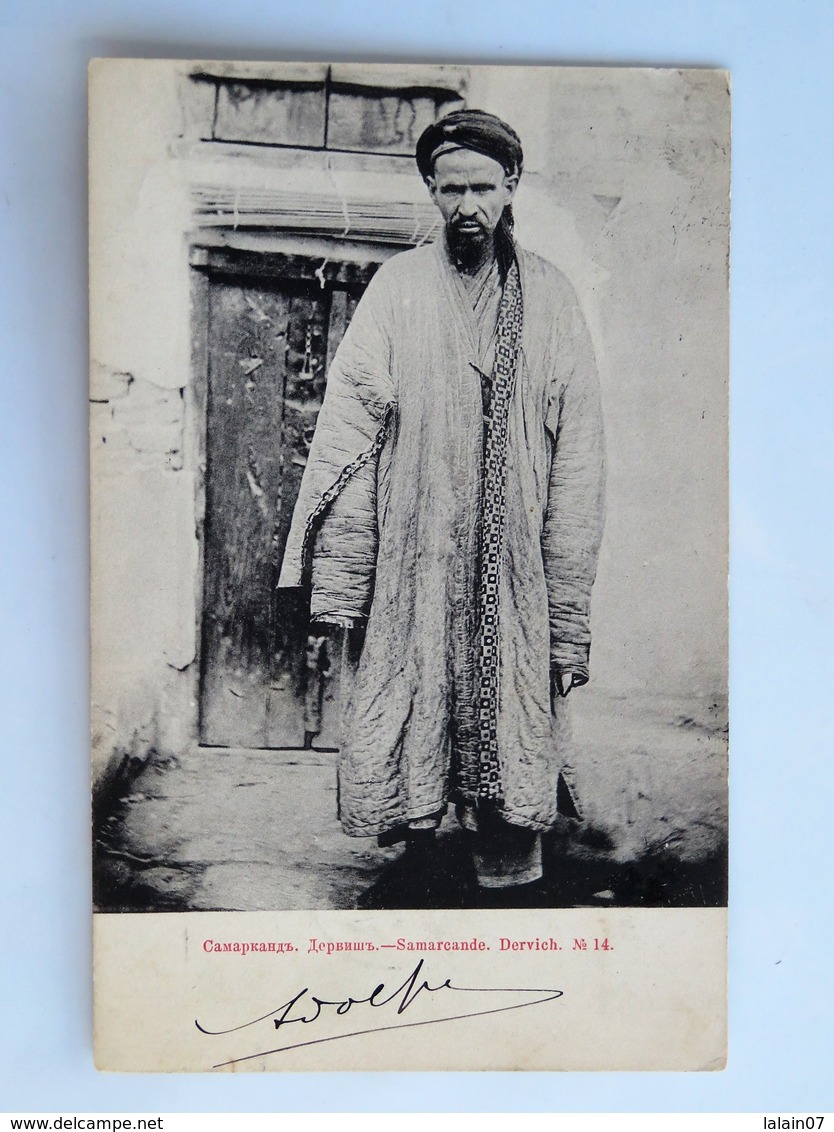 C.P.A. : OUZBEKISTAN : SAMARCANDE, SAMARKAND : Dervich, Timbre 1905 - Ouzbékistan