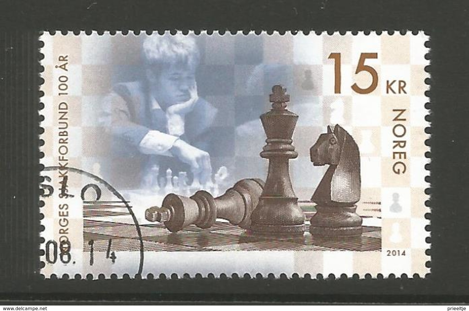 Norway 2014 Chess  Y.T. 1808 (0) - Used Stamps