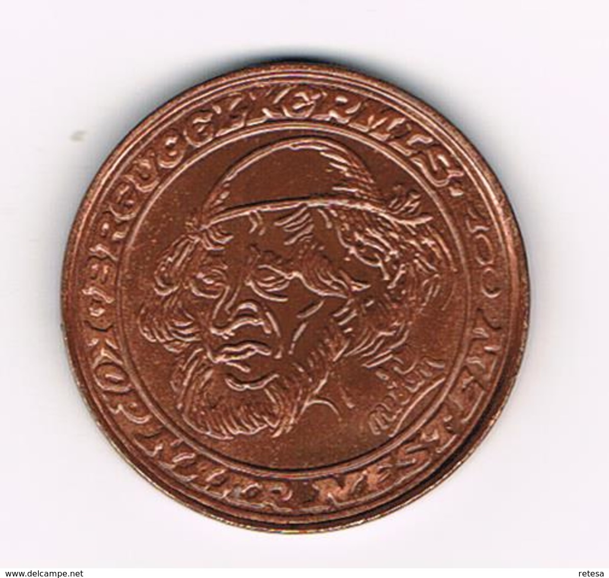 & BREUGELPENNING ONTWORPEN Door NESTEN 1982 - Monete Allungate (penny Souvenirs)