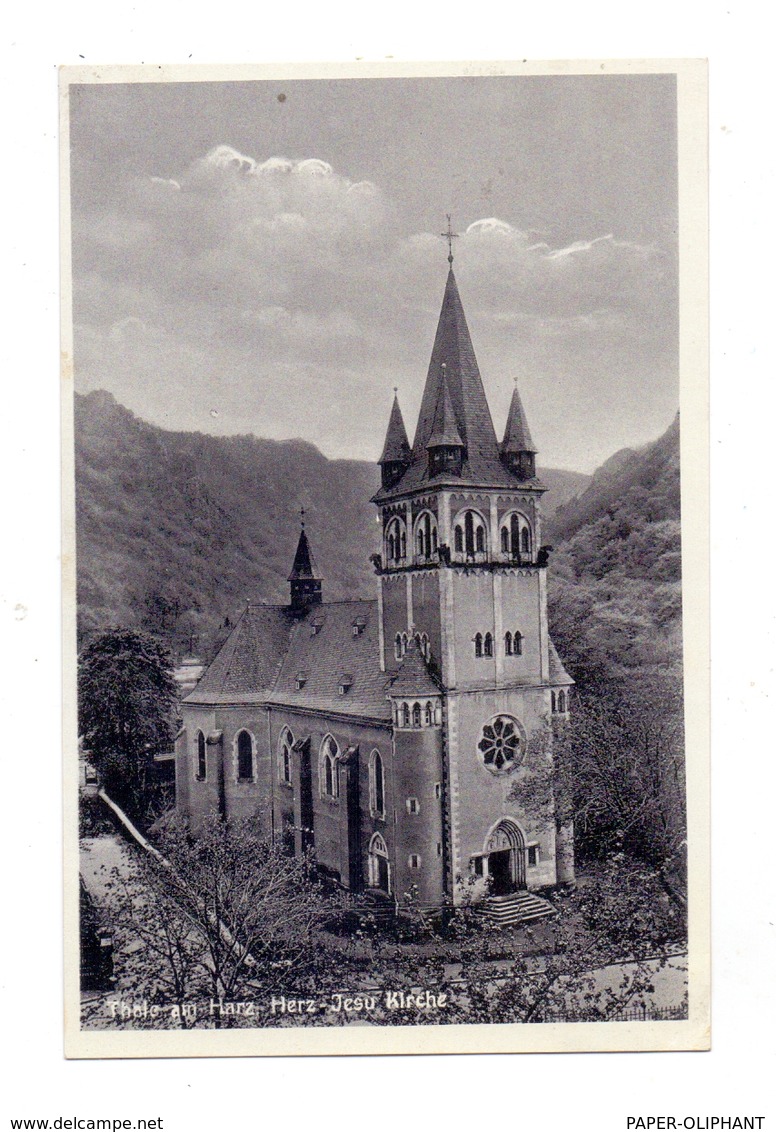 0-4308 THALE, Herz-Jesu-Kirche, 1939 - Thale