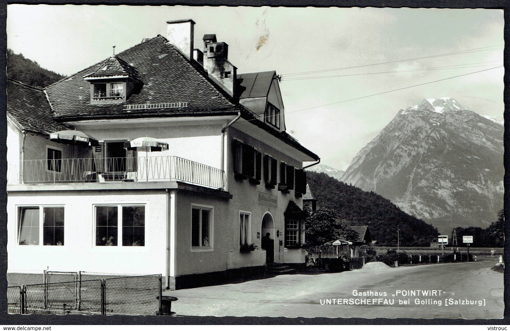 UNTERSCHEFFAU Bei GOLLING - Gasthaus "POINTWIRT" - Nicht Gelaufen - Non Circulé - Not Circulated. - Golling