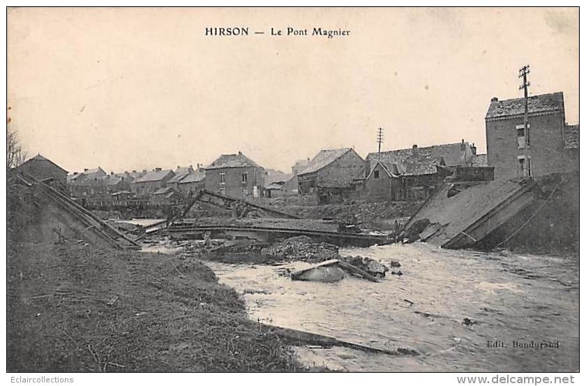 Hirson         02         Le Pont Magnier         ( Voir Scan) - Hirson