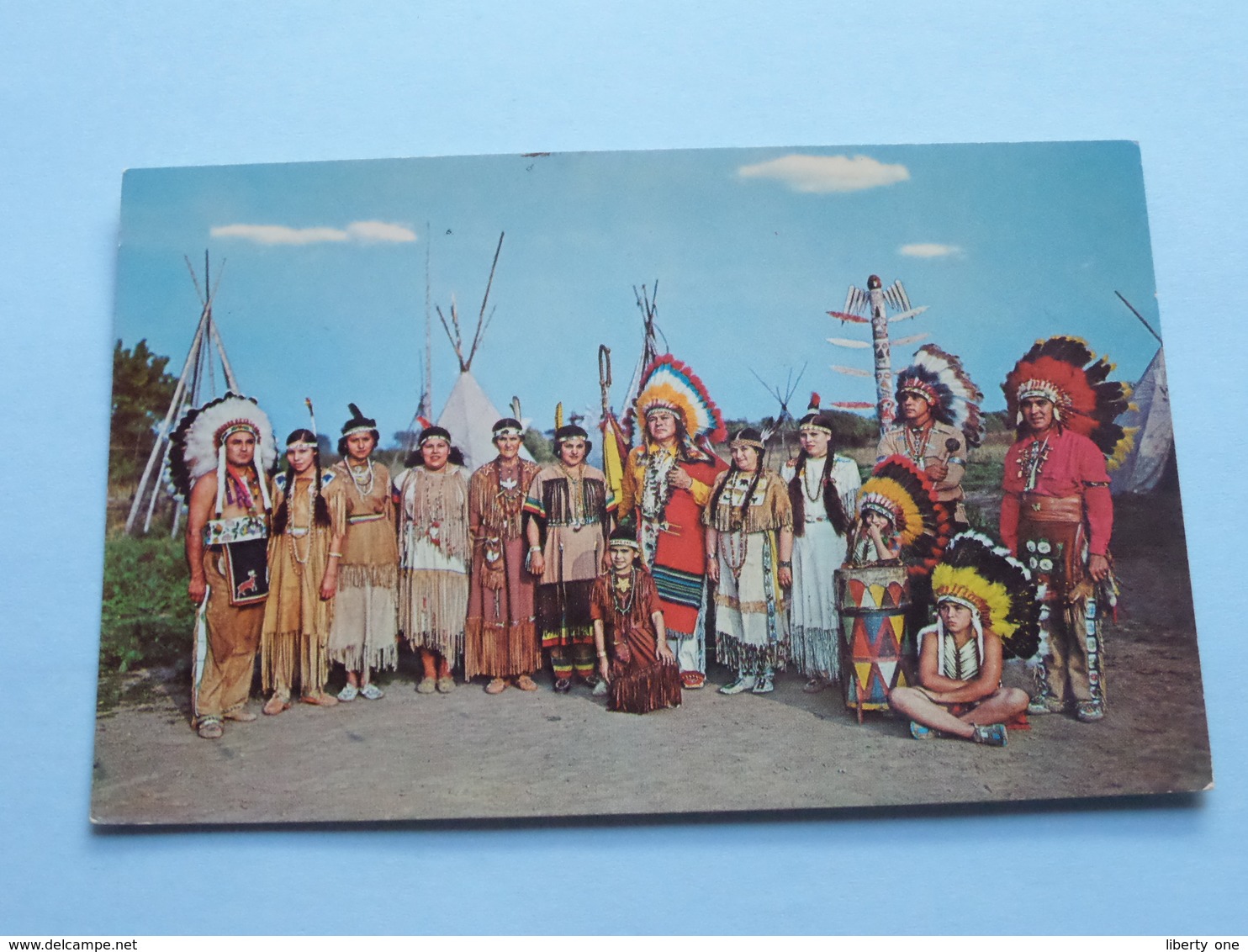 CAUGHNAWAGA ( KA-NA-WA-KE ) INDIAN RESERVE ( Souvenir Agencies ) Anno 19?? (zie Foto Details ) ! - Cartes Modernes