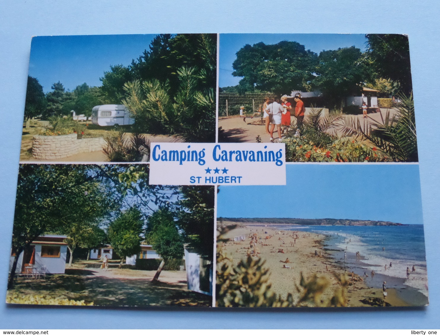 Le Veillon Plage CAMPING CARAVANING *** St. Hubert - 85440 ( CIM ) Anno 19?? ! - Talmont Saint Hilaire