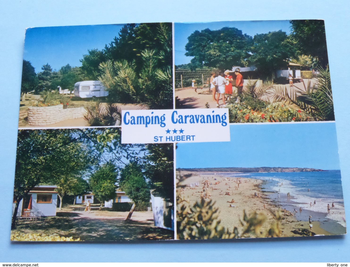 CAMPING CARAVANING *** St. Hubert - 85440 Le Veillon Plage ( CIM ) Anno 19?? ! - Talmont Saint Hilaire