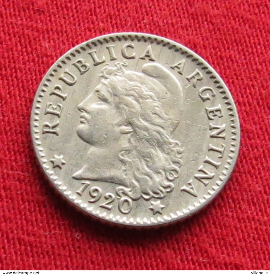 Argentina 5 Centavos 1920 KM# 34   Argentine - Argentine