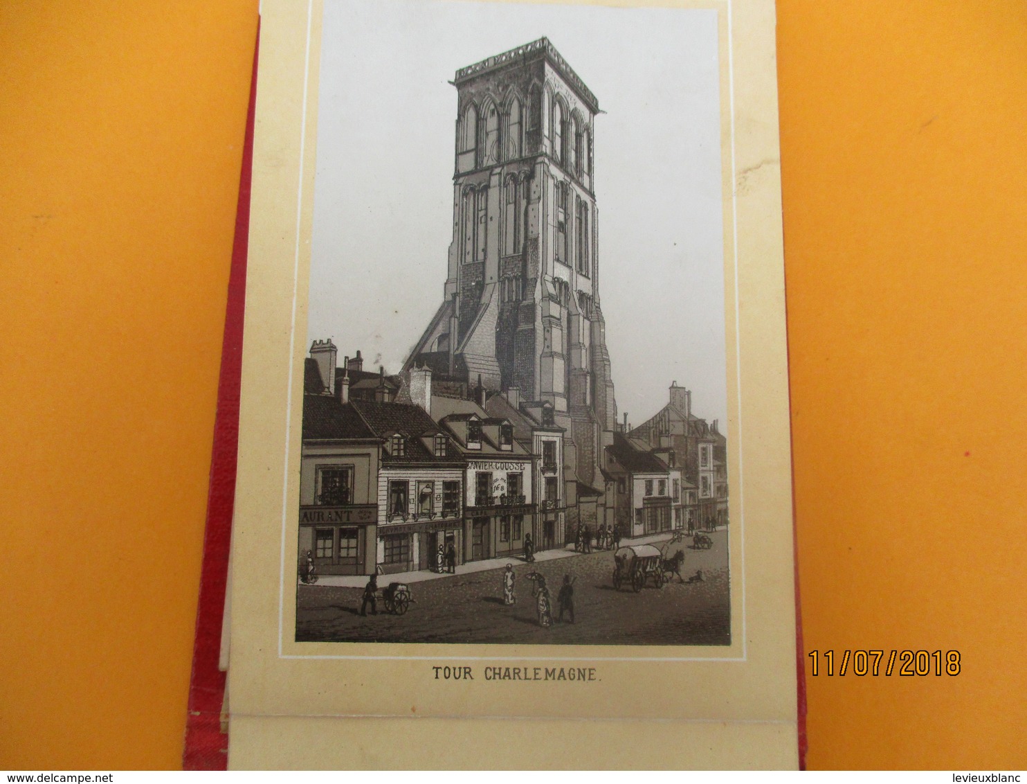 Vues de  Monuments de ville/TOURS/14 Vues /En accordéon/ Neurdein / Pinkau LEIPZIG/Vers 1880-1890         PGC237