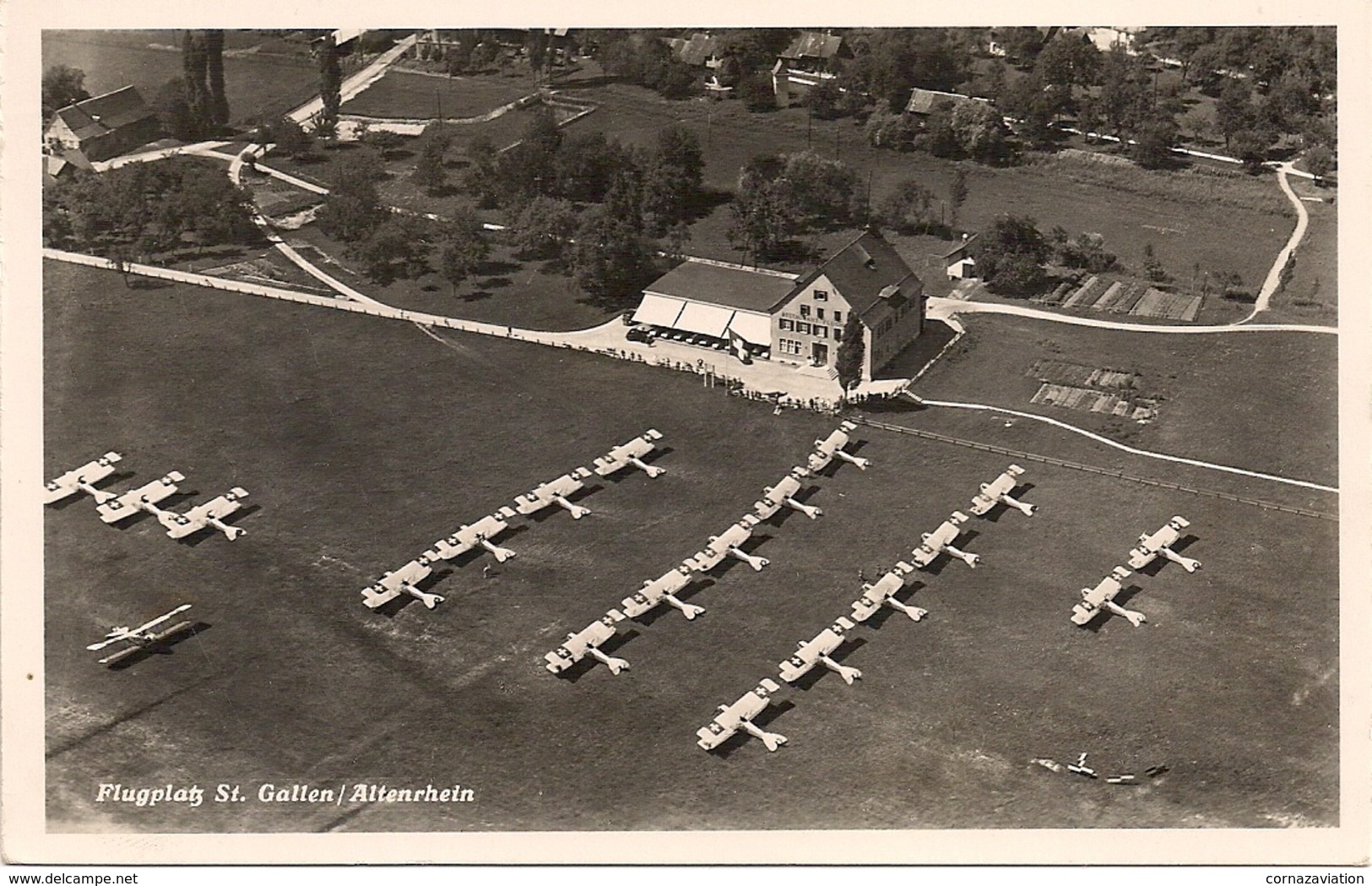 Aviation - Flugplatz St. Gallen/Altenrhein - 1935 - Aérodromes