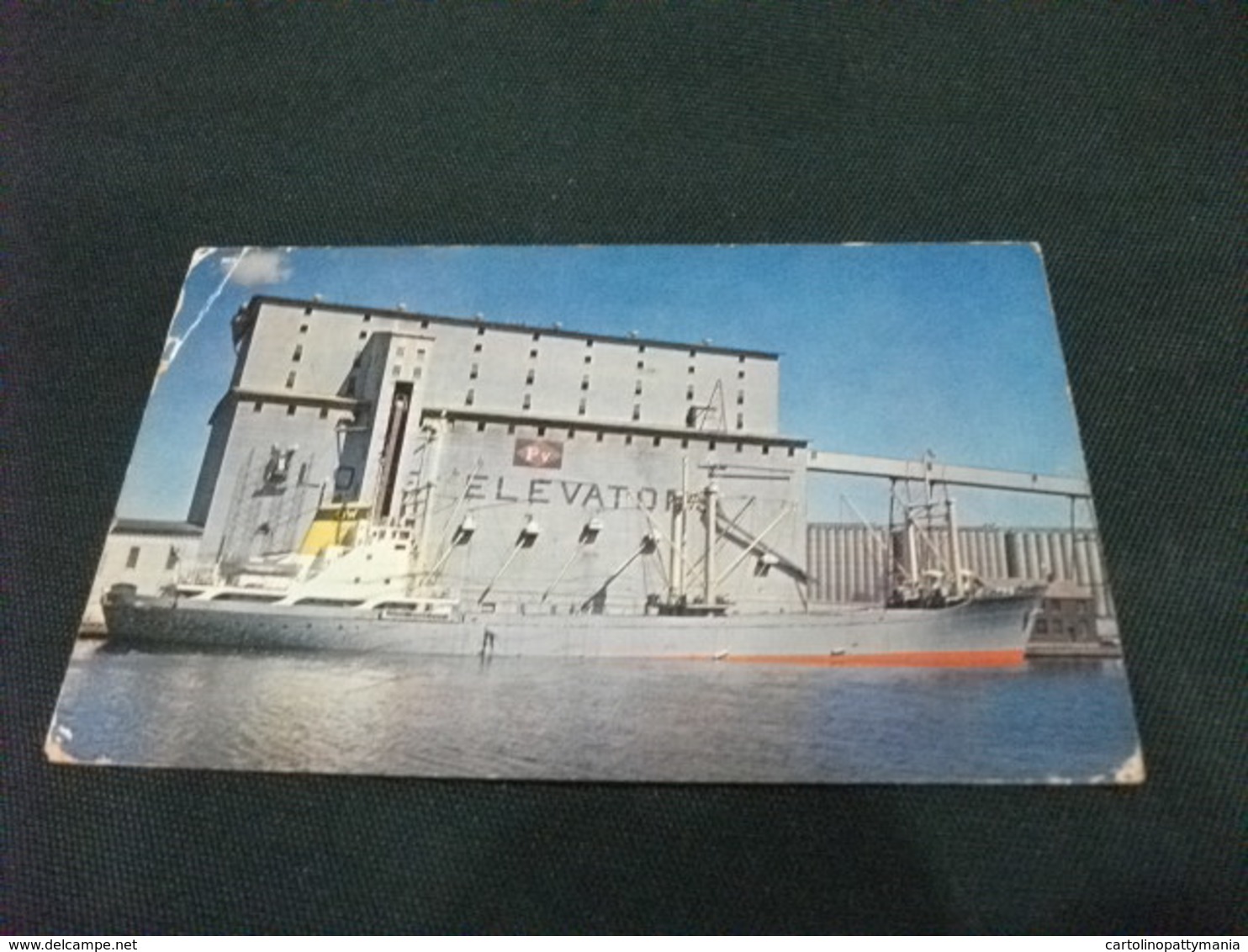 NAVE SHIP  GRAIN ELEVATOR SUPERIOR WINSCONSIN  U.S.A. PIEGA - Commercio