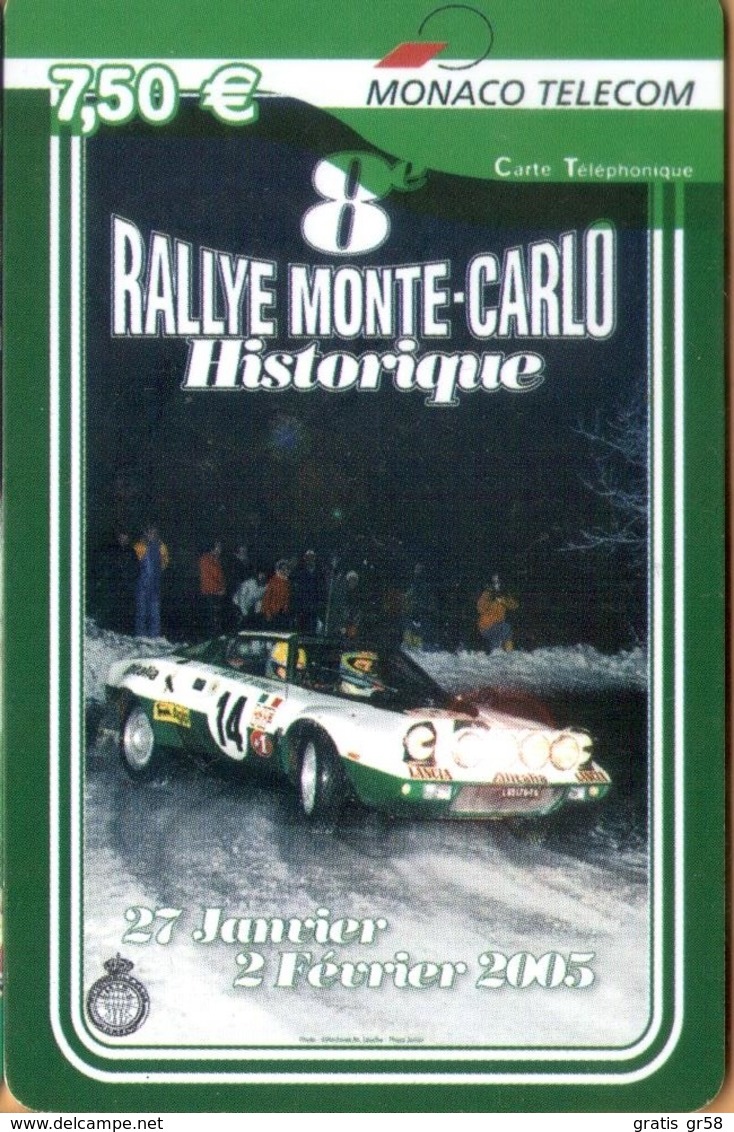 Monaco - MC-PRE-MON-0007, Visuel N. 7 - 8° Rallye Monte-Carlo Historiq, Motor Racing,  6.000ex., 2005, Used - Monaco