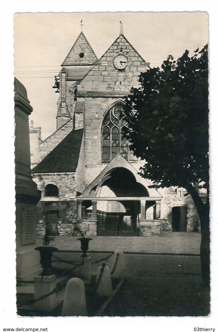 CPSM 95 MARLY-LA-VILLE EGLISE ST-ETIENNE - Marly La Ville