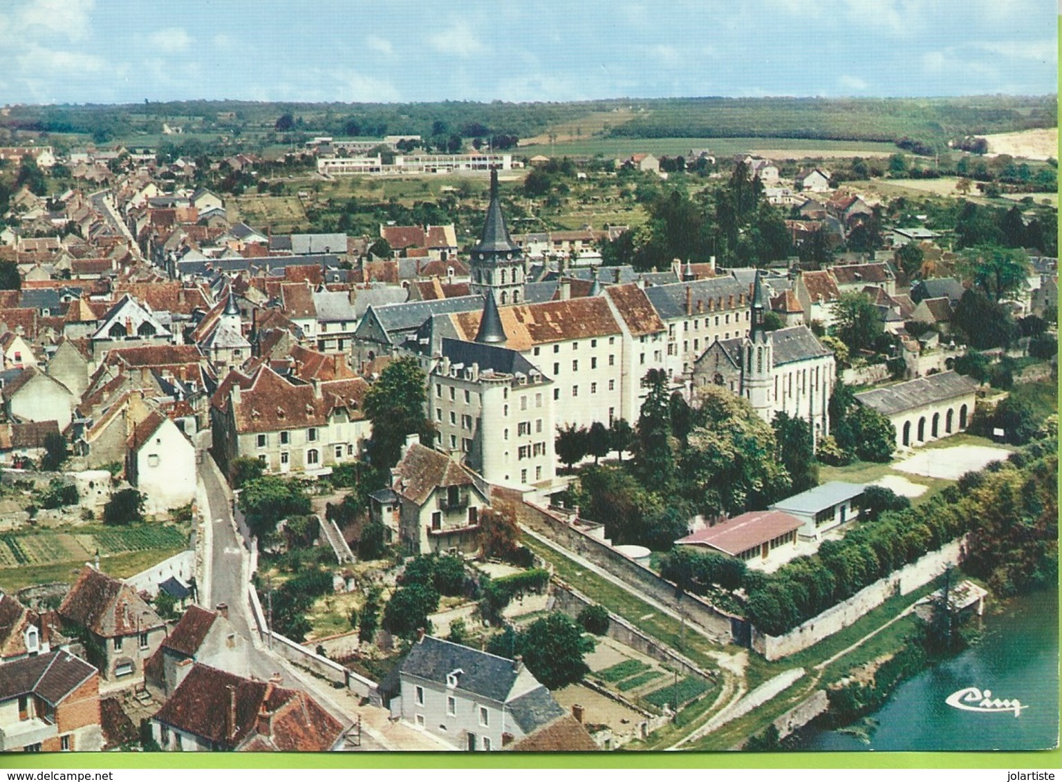 D 36 2 Cartes CPA ST GAULTIER Faubourg De Lignac Non Ecrite Et CPM ST GAUTHIER  Vue Aerienne N032n03 - Autres & Non Classés