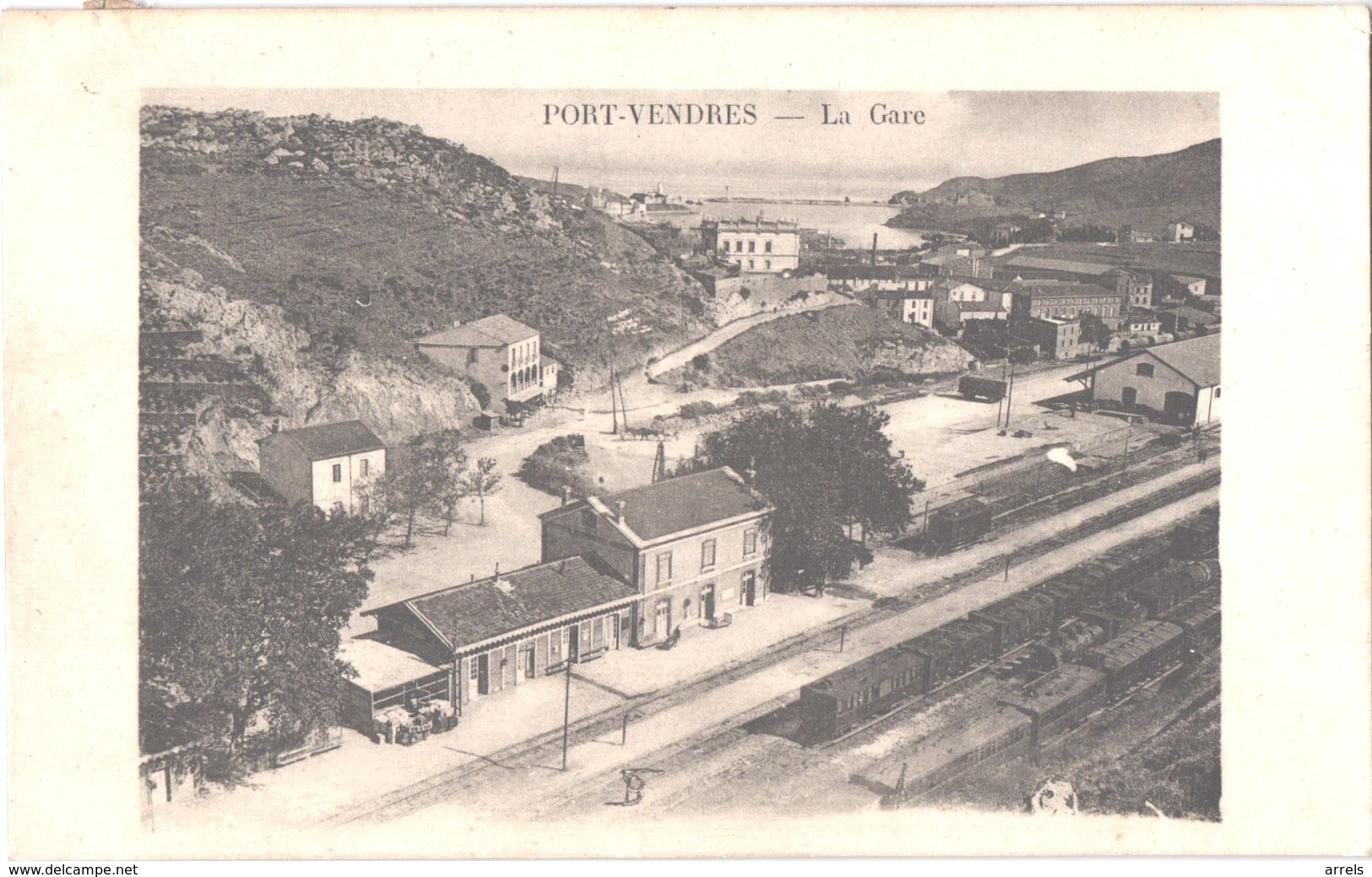 FR66 PORT VENDRES - La Gare - Trains - Belle - Port Vendres