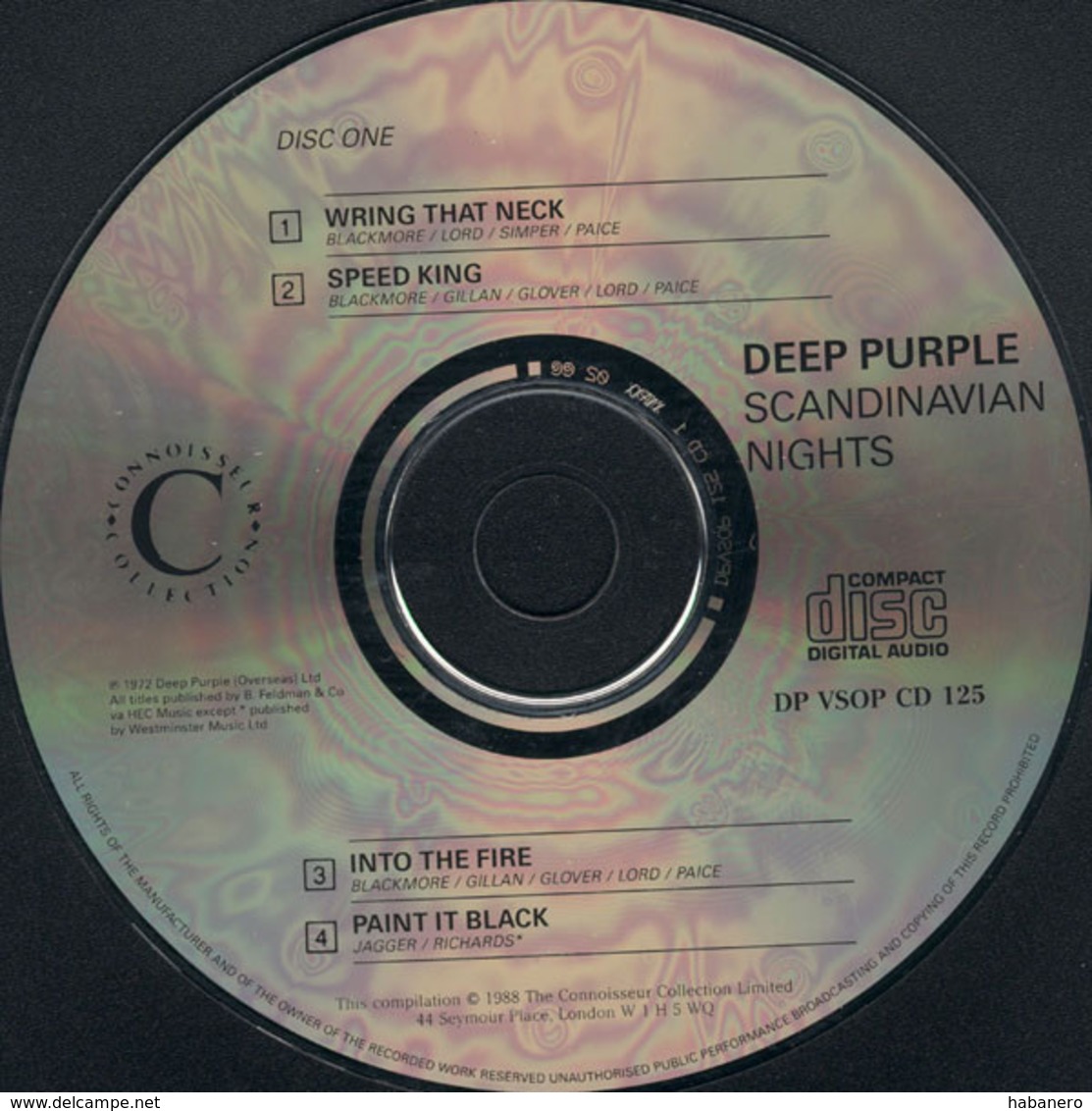 DEEP PURPLE - SCANDINAVIAN NIGHTS 2CD (LIVE IN STOCKHOLM 1970) - Rock