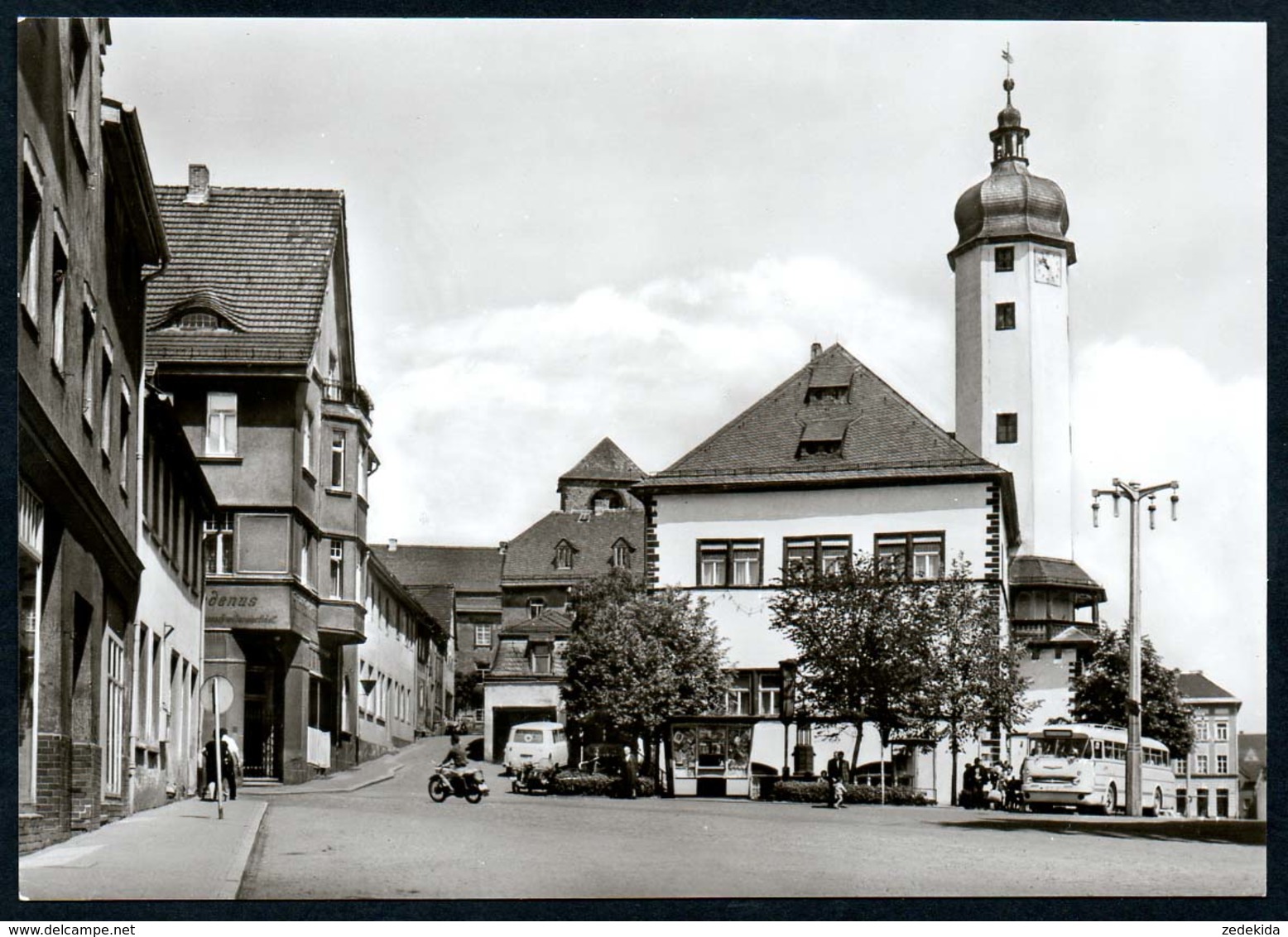 B5245 - Weida - Rathaus Neumarkt Ikarus Bus - Reichenbach Schlegel TOP - Weida