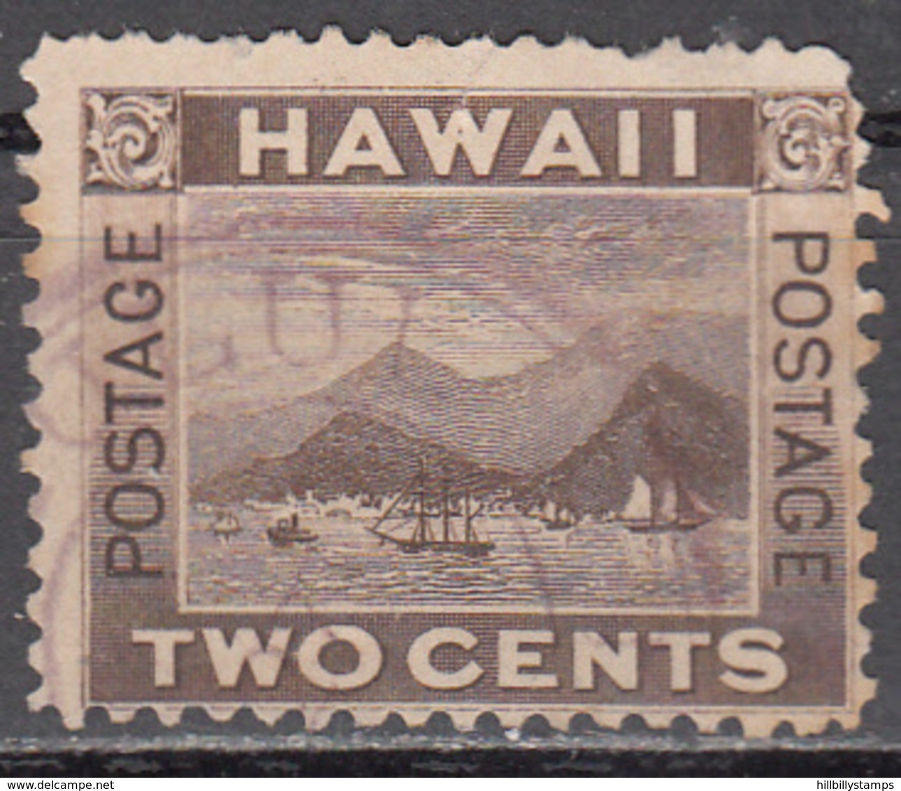 HAWAII     SCOTT NO. 75     USED     YEAR  1894 - Hawaï