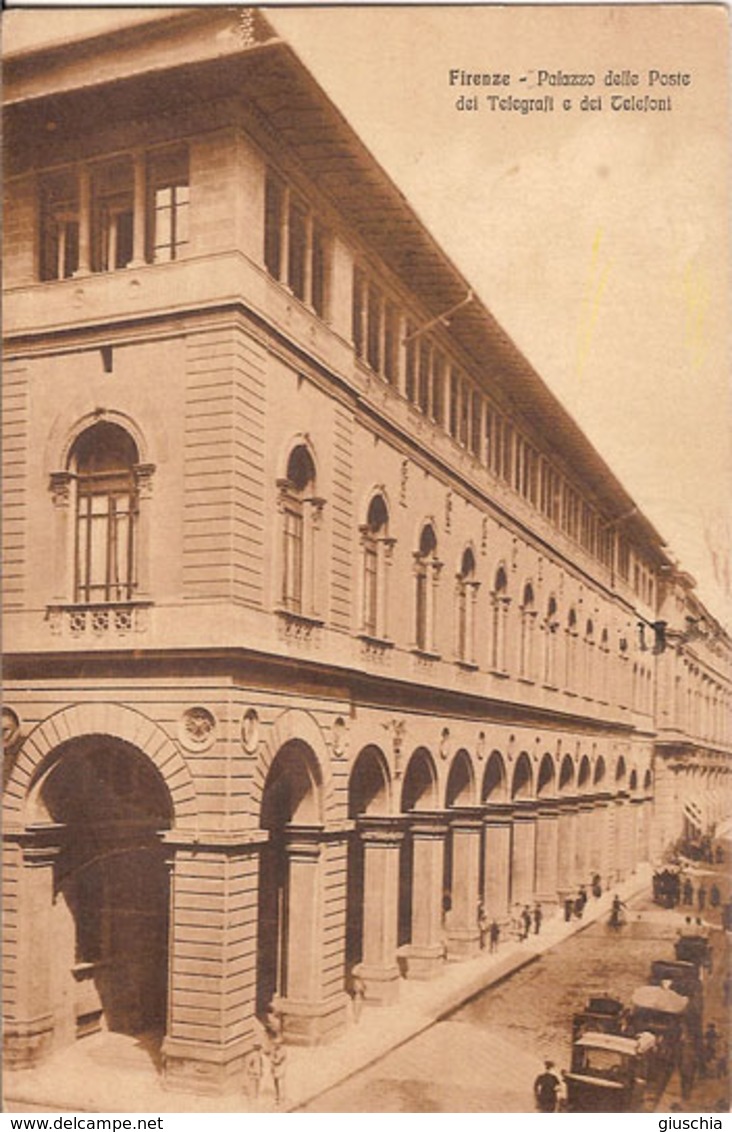 (C).Firenze.Conferenza Del Settembre 1923.Annulli Su Cartolina Del Palazzo Delle Poste (c18) - Firenze