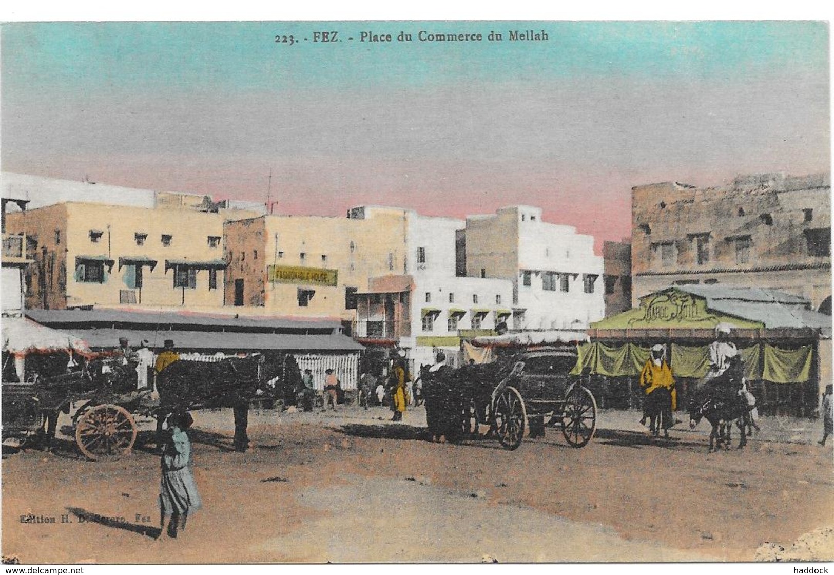 FEZ: PLACE DU COMMERCE DU MELLAH - Fez (Fès)