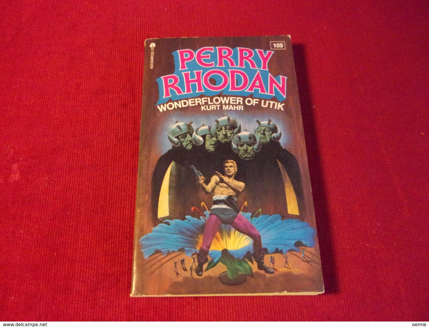 PERRY RHODAN N°  105 WONDERFLOWER OF UTIK - Sciencefiction