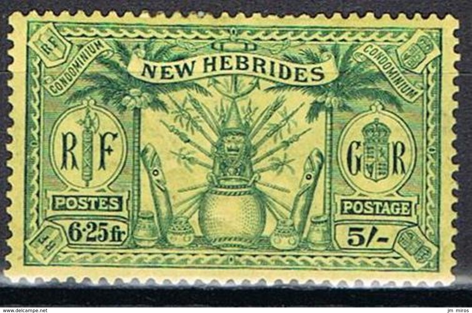 NOUVELLES HEBRIDES YT 99* - Unused Stamps