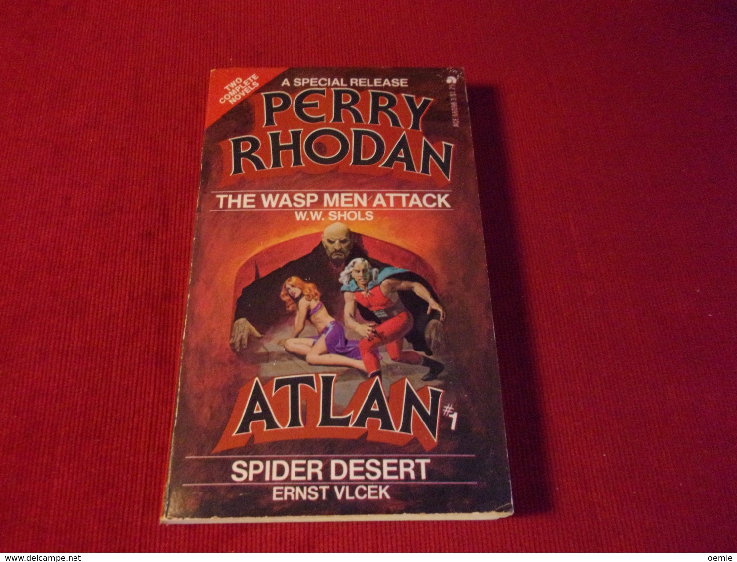 PERRY RHODAN  (ATLAN 1 ) THE WASP MEN ATTACK   / W.W. SHOLS - Science Fiction