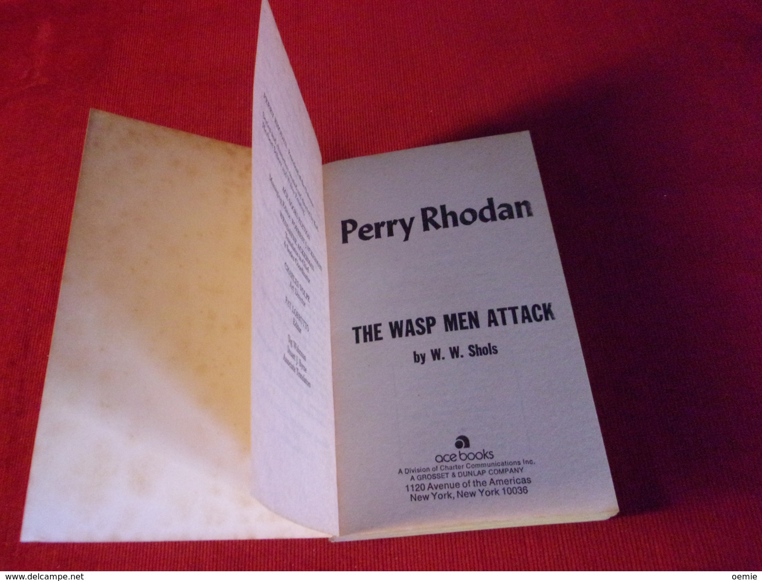 PERRY RHODAN  (ATLAN 1 ) THE WASP MEN ATTACK   / W.W. SHOLS - Sciencefiction