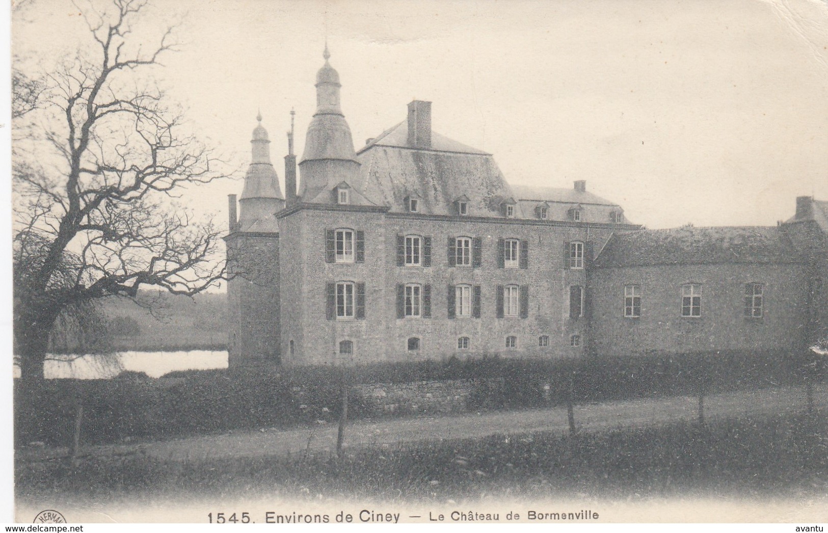 CINEY/ LE CHATEAU DE BORMENVILLE    / GUERRE 1914-18  /   FELDPOST - Ciney