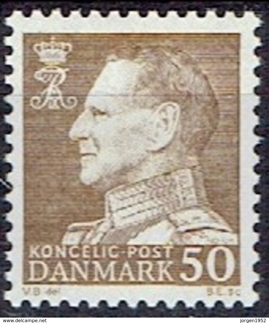 DENMARK  #  FROM 1967 STAMPWORLD 461F** - Unused Stamps